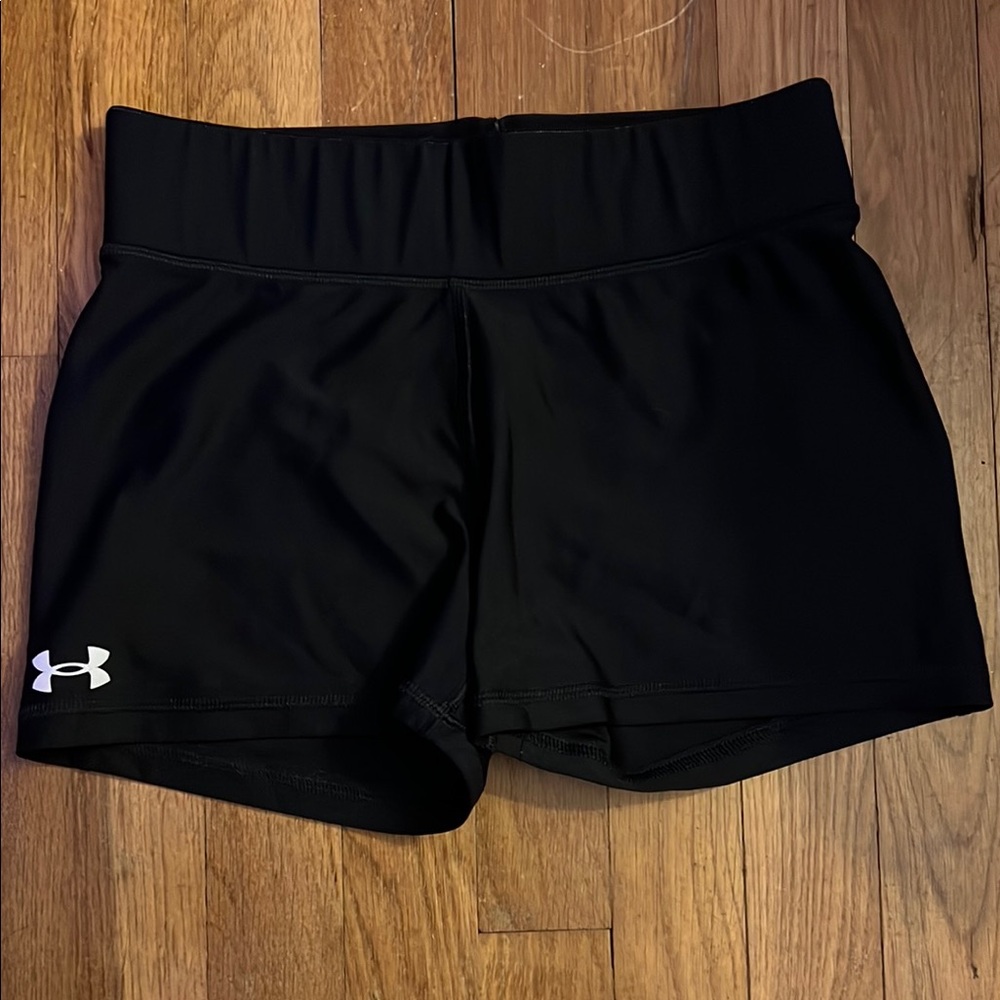 Under Armour Women's Black Compression Shorts